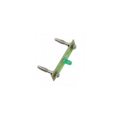 Terminal 38Mm Led Verde Protegido