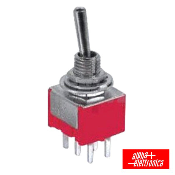 Interruptor Alavanca Miniatura On-Off-On Ci - NOVEDUC Equipamento Laboratório e Formação Profissional