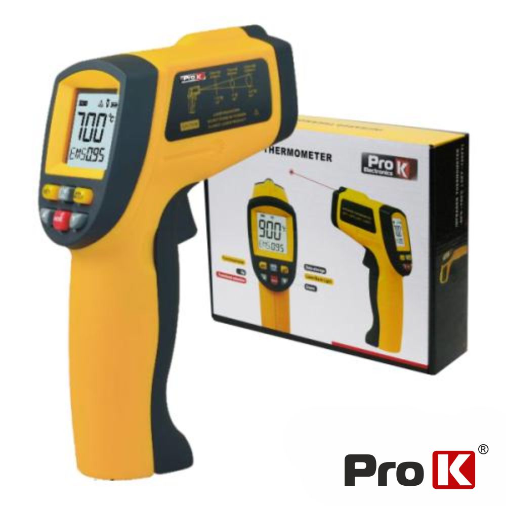 Termómetro Ir Digital  Laser Prok