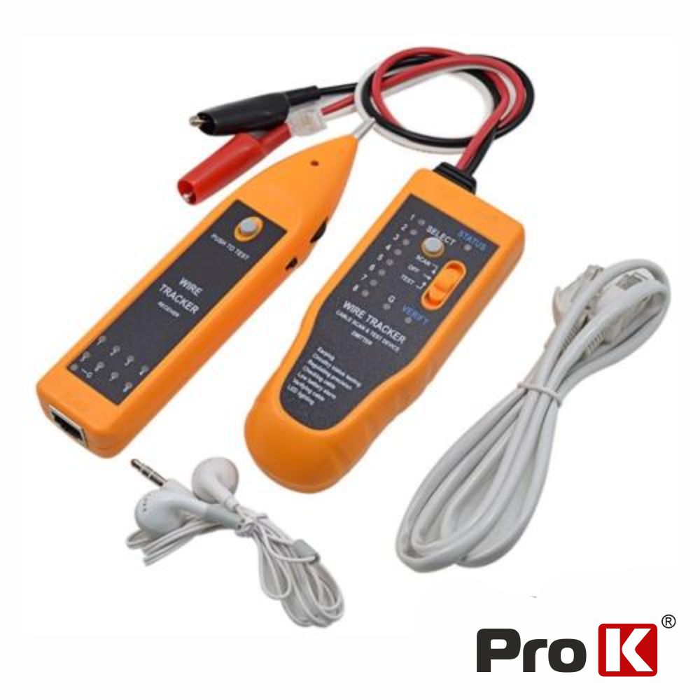 Testador De Cabos/Continuidade  Gerador De Tons Prok - NOVEDUC Equipamento Laboratório e Formação Profissional