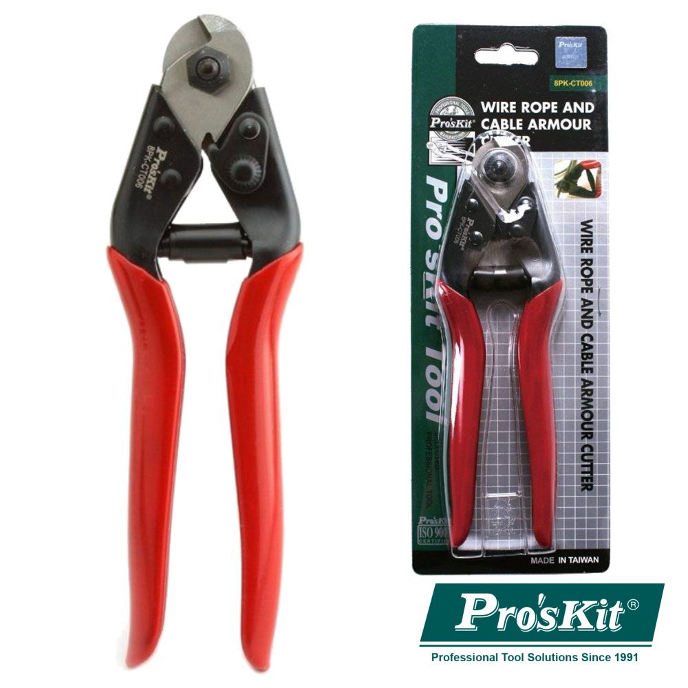Alicate Corte Cabos 190Mm Proskit - NOVEDUC Equipamento Laboratório e Formação Profissional