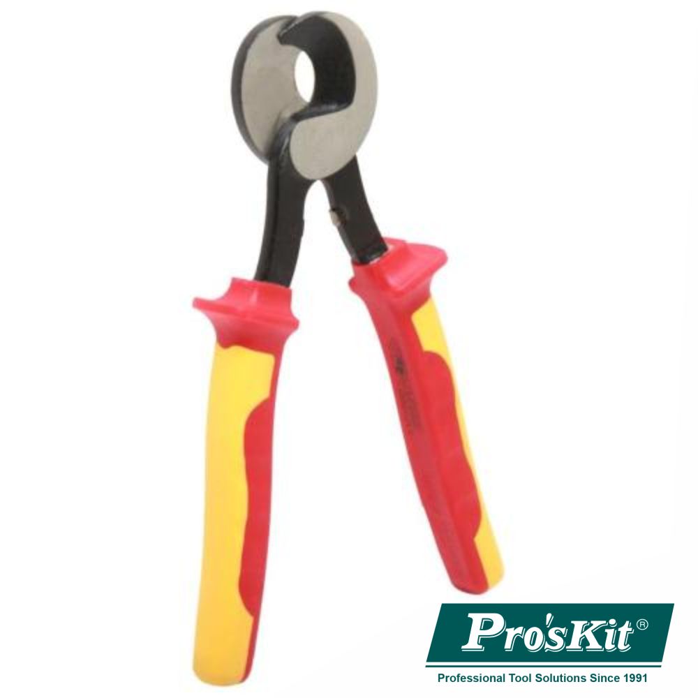 Alicate Corte Cabos C/ Isolamento Vde 250Mm Proskit - NOVEDUC Equipamento Laboratório e Formação Profissional