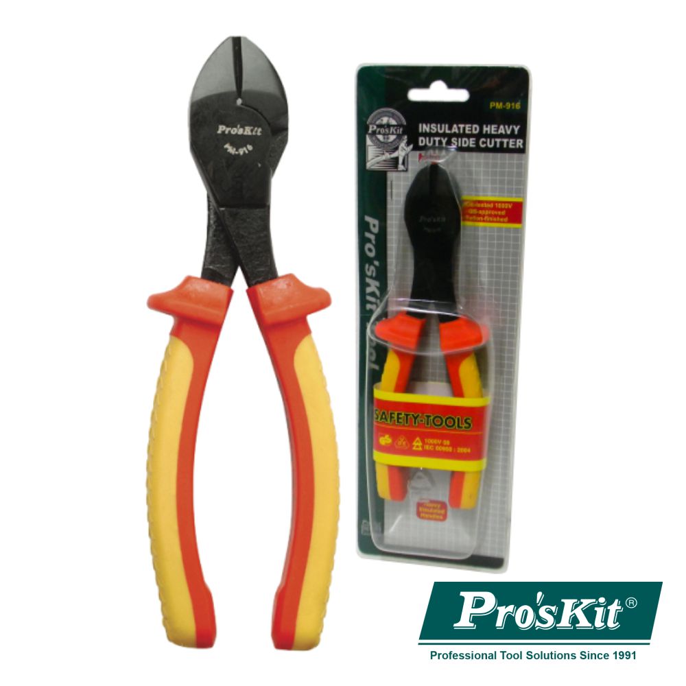 Alicate De Corte Diagonal Profissional 200Mm Proskit - NOVEDUC Equipamento Laboratório e Formação Profissional
