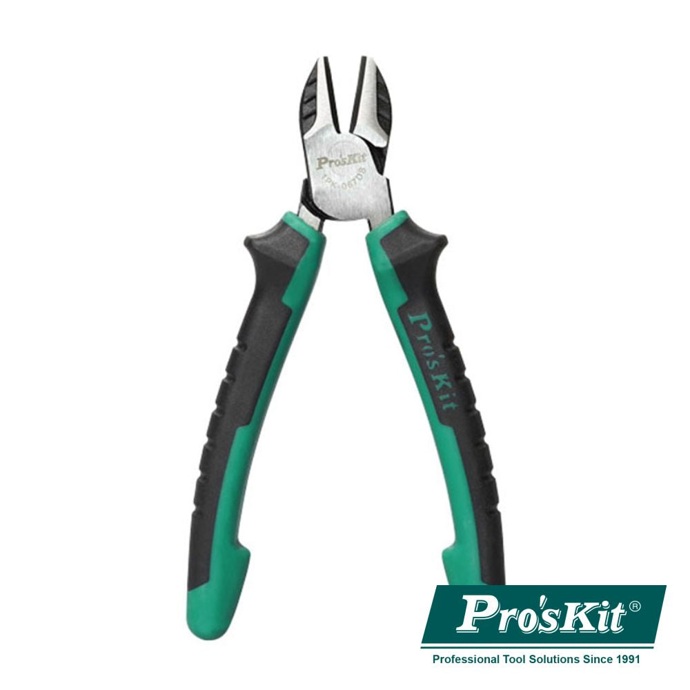 Alicate De Corte Lateral 165Mm Proskit - NOVEDUC Equipamento Laboratório e Formação Profissional