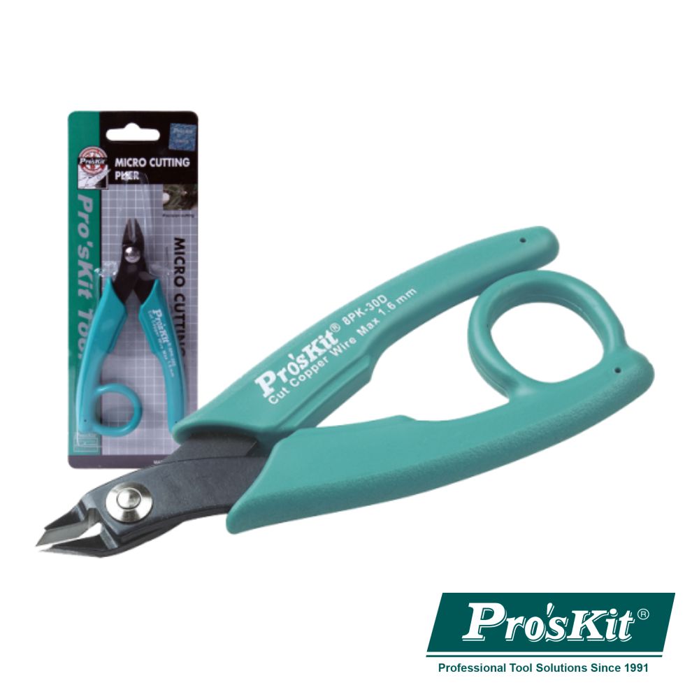 Alicate De Corte Micro 125Mm Proskit - NOVEDUC Equipamento Laboratório e Formação Profissional