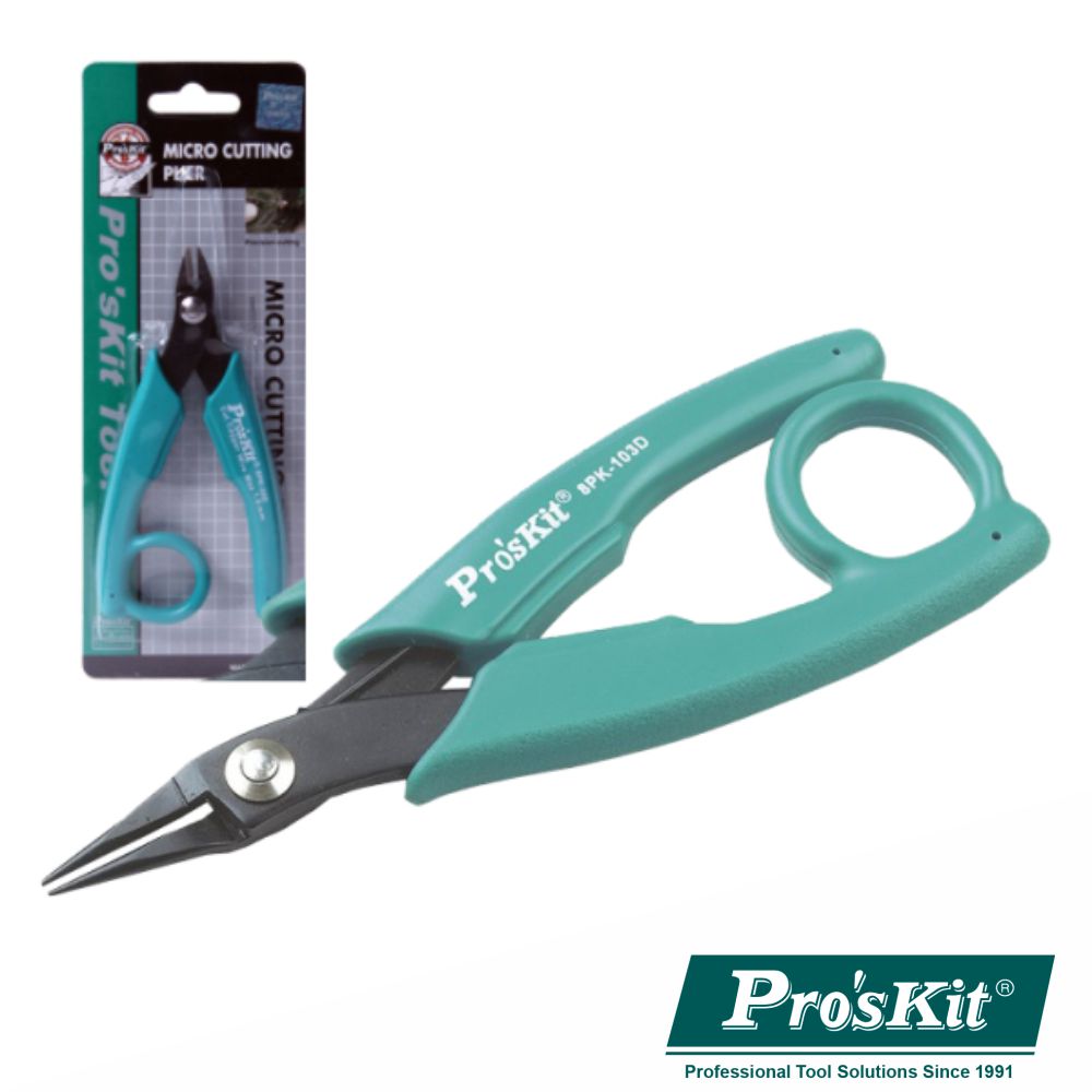 Alicate De Corte Micro 130Mm Proskit - NOVEDUC Equipamento Laboratório e Formação Profissional