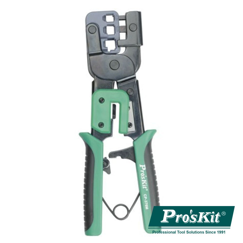 Alicate De Cravar Rj45/Rj11/Rj12/Rj22 Proskit - NOVEDUC Equipamento Laboratório e Formação Profissional