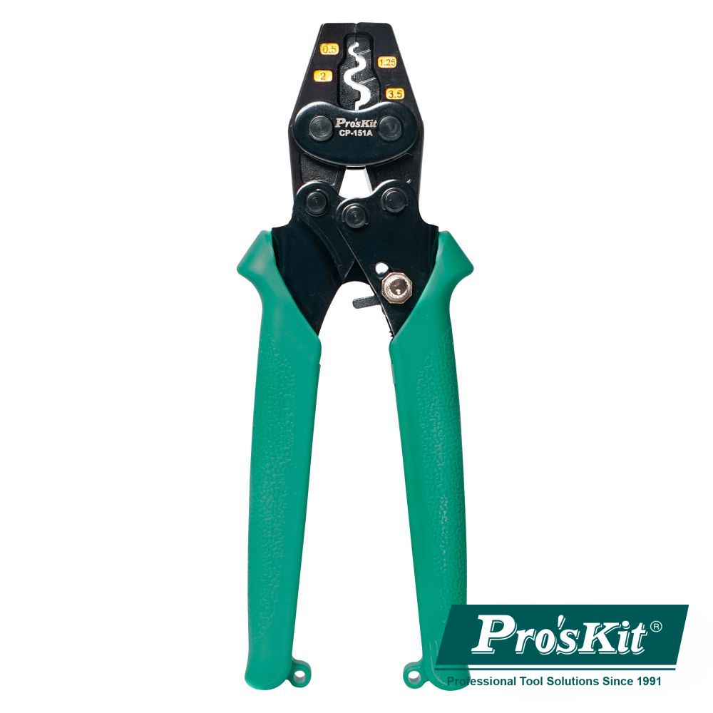 Alicate De Cravar Terminais Proskit - NOVEDUC Equipamento Laboratório e Formação Profissional