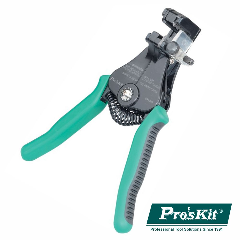 Alicate De Descarnar Cabos Solares 177Mm Proskit - NOVEDUC Equipamento Laboratório e Formação Profissional
