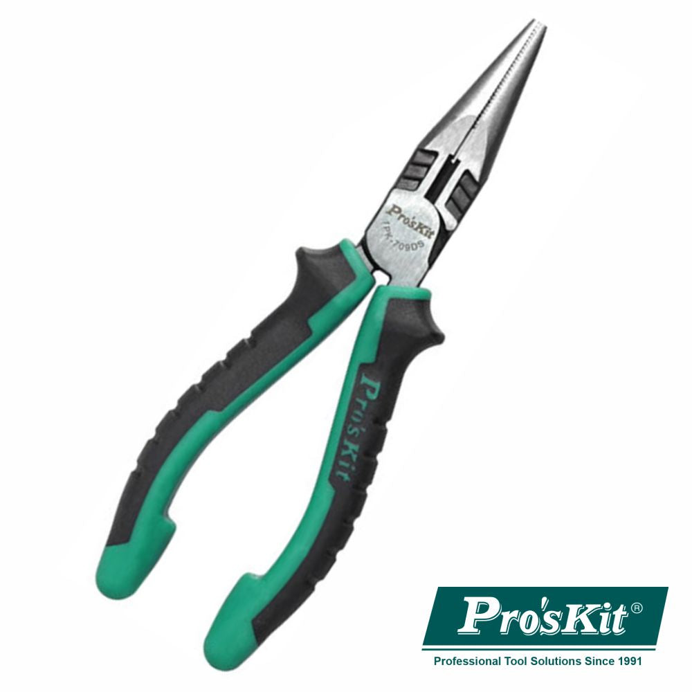 Alicate De Pontas Longas 165Mm Proskit - NOVEDUC Equipamento Laboratório e Formação Profissional