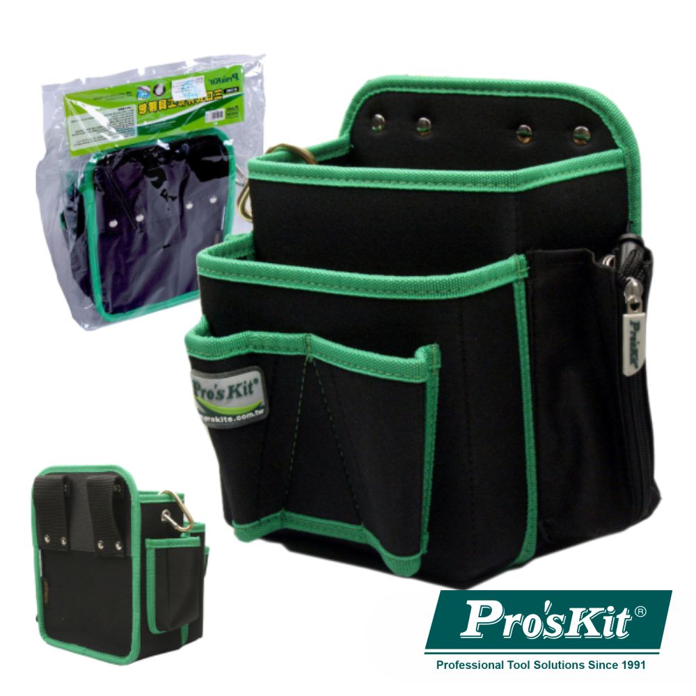 Bolsa De Cintura P/ Ferramentas Poliéster Proskit - NOVEDUC Equipamento Laboratório e Formação Profissional