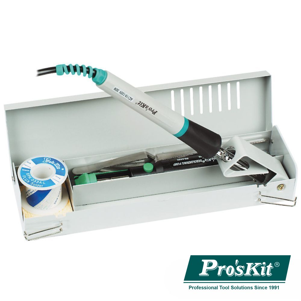 Caixa P/ Ferramentas De Soldadura Proskit - NOVEDUC Equipamento Laboratório e Formação Profissional