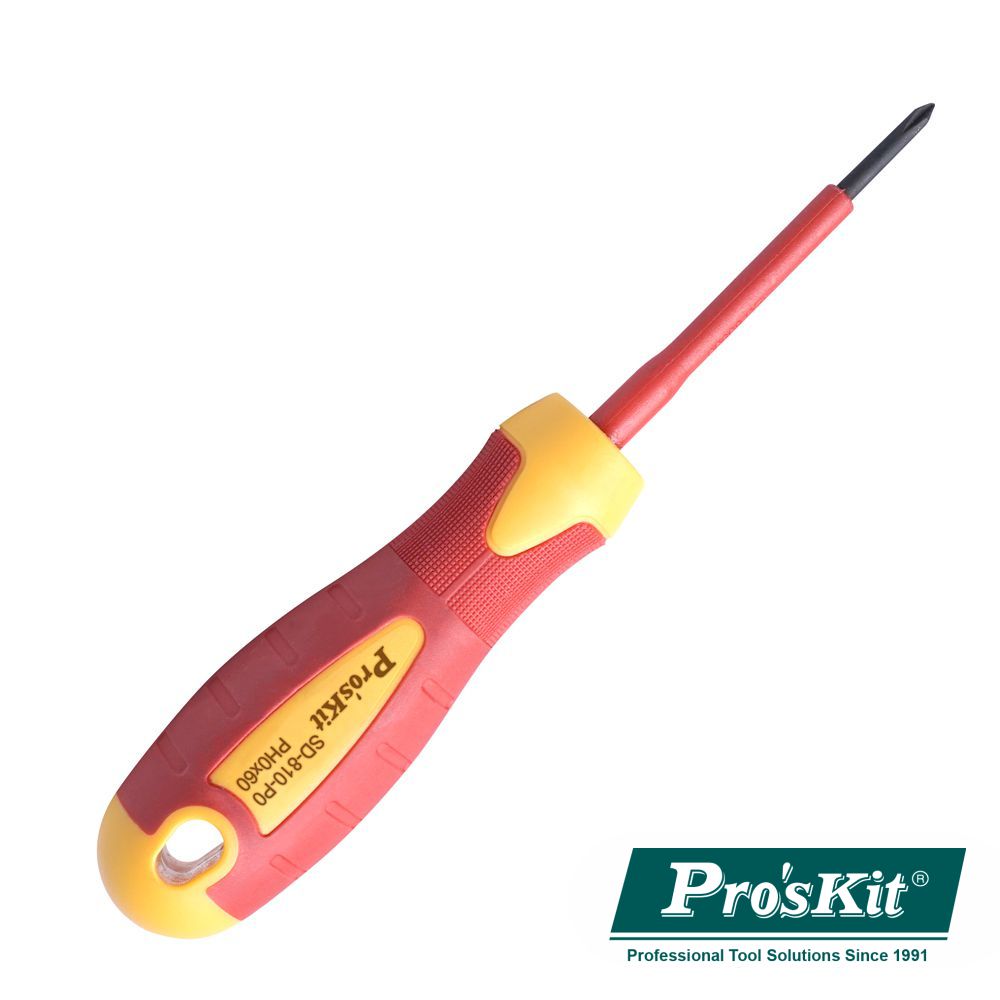 Chave Philips 3.0X60Mm Vde 1000V Proskit - NOVEDUC Equipamento Laboratório e Formação Profissional