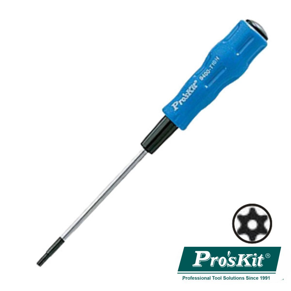 Chave Torx C/ Furo T15H 165Mm Proskit - NOVEDUC Equipamento Laboratório e Formação Profissional