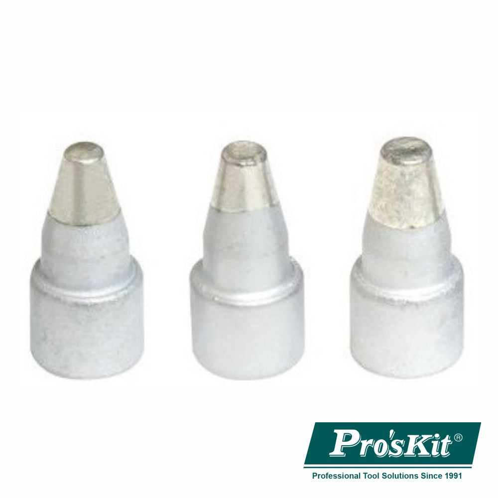 Coinjunto 3 Pontas P/ Estação Dessoldar Ss-331 Proskit - NOVEDUC Equipamento Laboratório e Formação Profissional