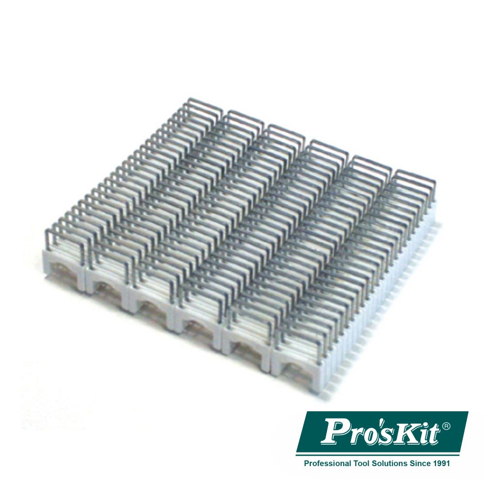 Conjunto De 200 Agrafos Proskit - NOVEDUC Equipamento Laboratório e Formação Profissional