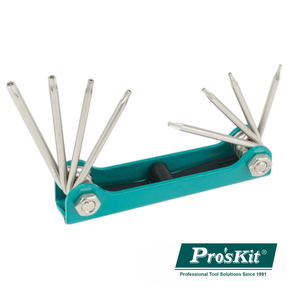 Conjunto De 8 Chaves Torx Proskit - NOVEDUC Equipamento Laboratório e Formação Profissional
