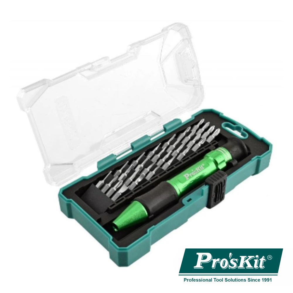 Conjunto De Chave C/ Extensor E 28 Bits Proskit - NOVEDUC Equipamento Laboratório e Formação Profissional