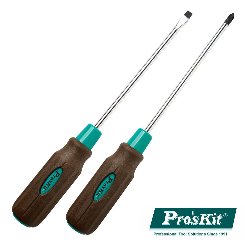 Conjunto De Chaves Fendas E Philips Antiderrapantes Proskit - NOVEDUC Equipamento Laboratório e Formação Profissional