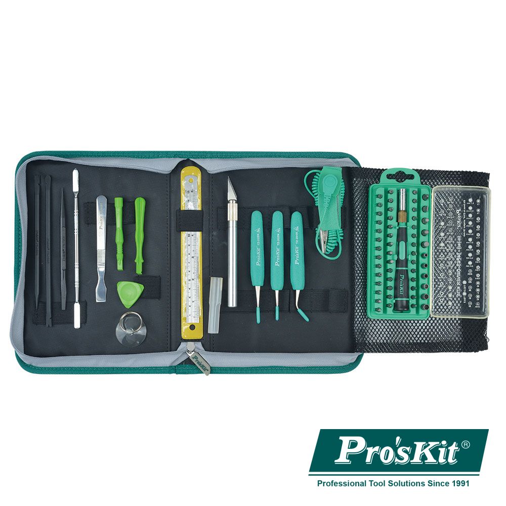 Conjunto De Ferramentas Manutenção Tablet Telemovel Proskit - NOVEDUC Equipamento Laboratório e Formação Profissional
