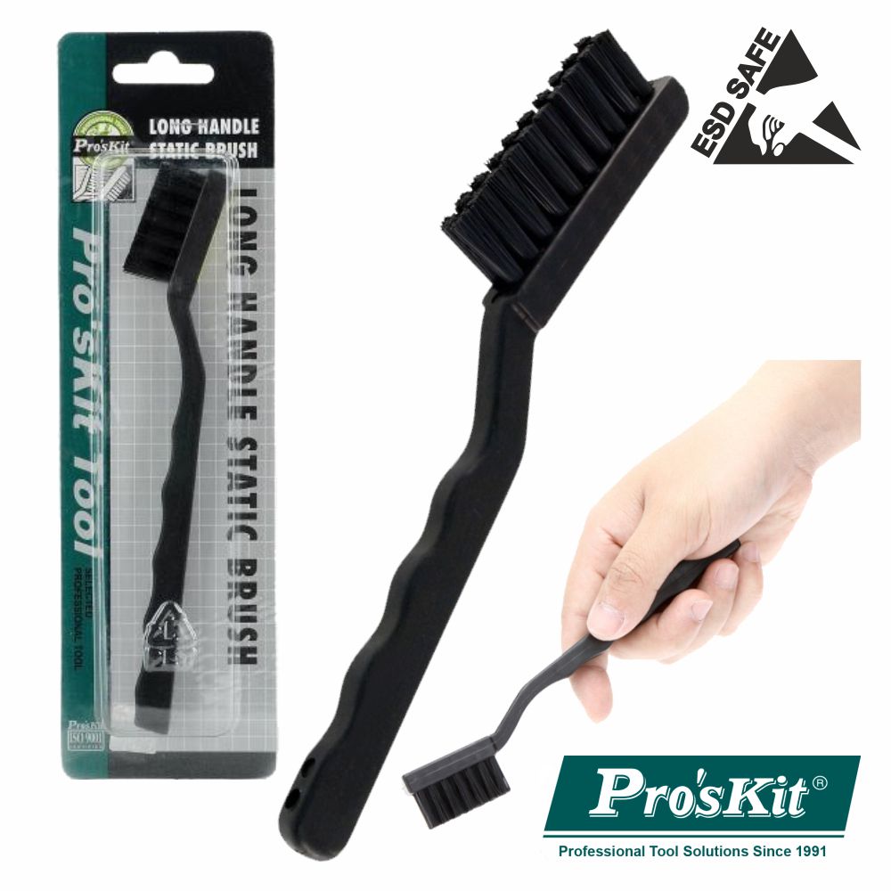 Escova Anti-Estática 65Mm Proskit - NOVEDUC Equipamento Laboratório e Formação Profissional
