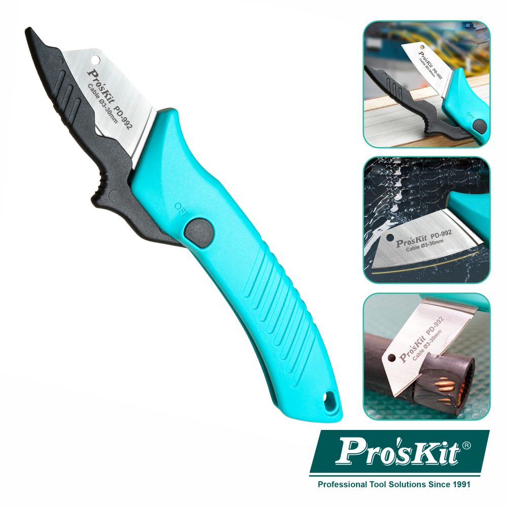 Faca C/Proteção Proskit - NOVEDUC Equipamento Laboratório e Formação Profissional