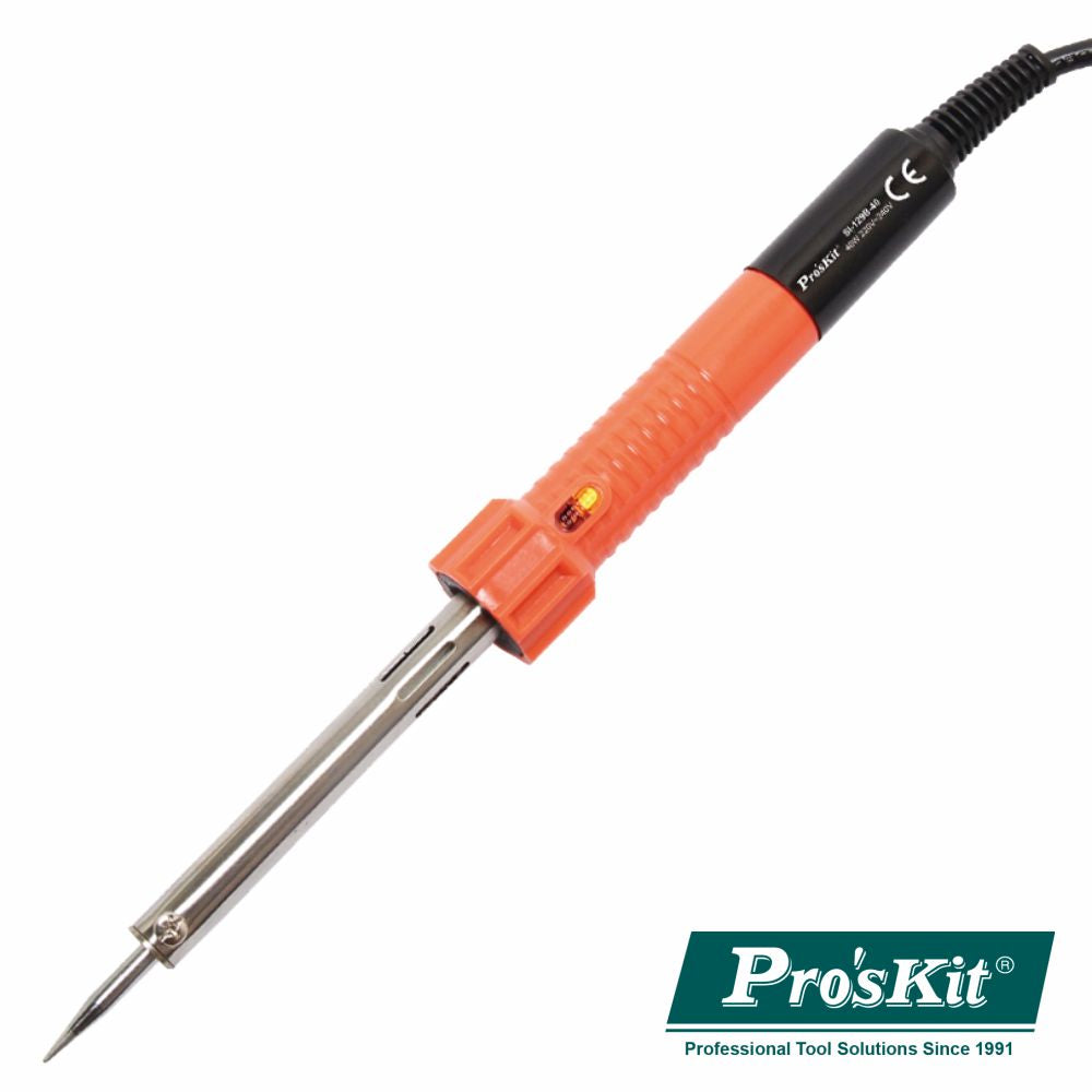 Ferro De Soldar 40W Resistência Cerâmica Proskit - NOVEDUC Equipamento Laboratório e Formação Profissional