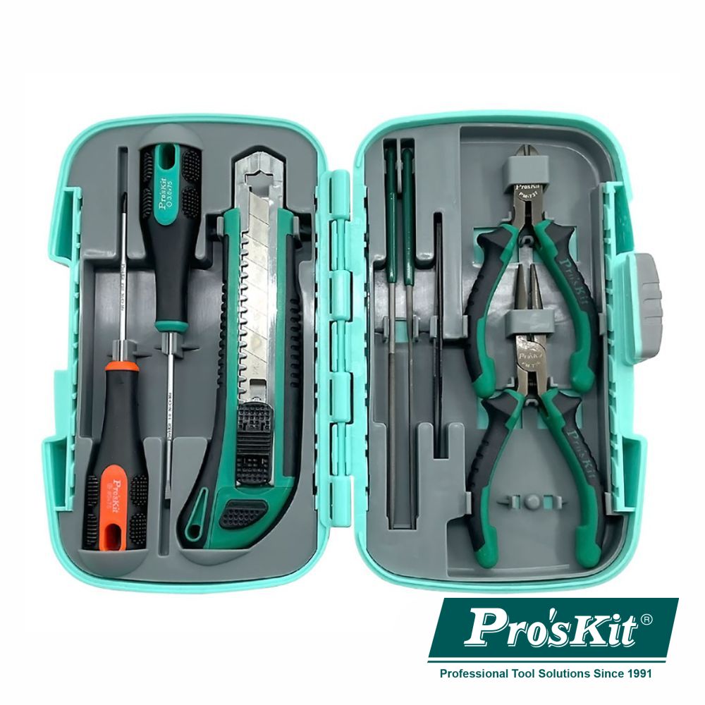 Kit Ferramentas C/ 8 Peças Proskit - NOVEDUC Equipamento Laboratório e Formação Profissional