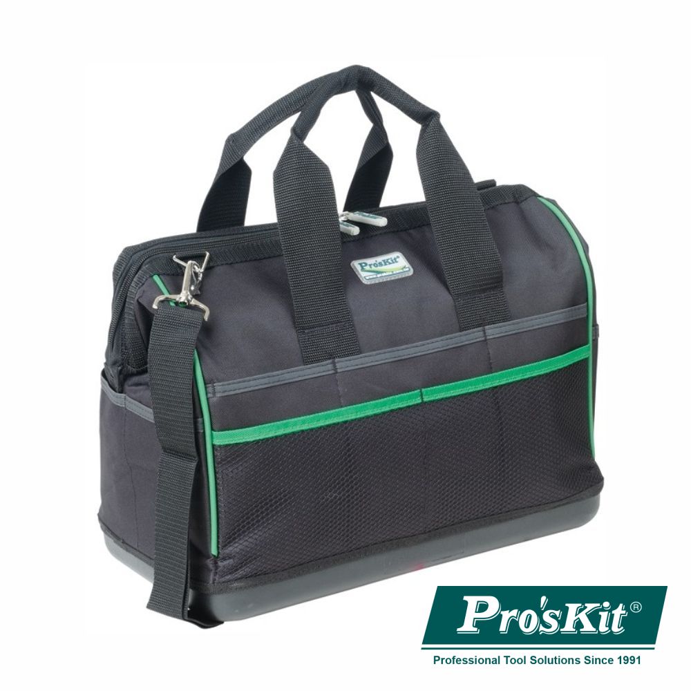 Mala Transporte Ferramentas Poliéster 16" Proskit - NOVEDUC Equipamento Laboratório e Formação Profissional