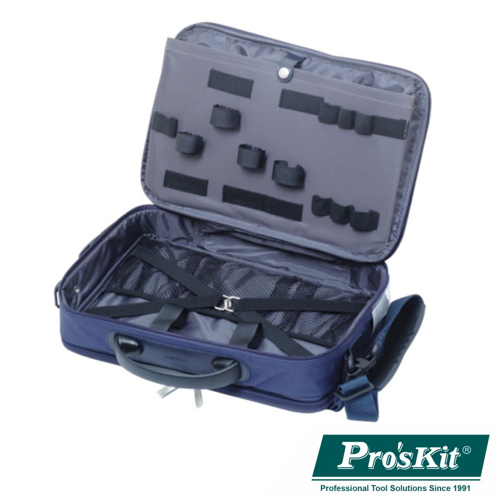 Mala Transporte Ferramentas Poliéster Impermeável Proskit - NOVEDUC Equipamento Laboratório e Formação Profissional