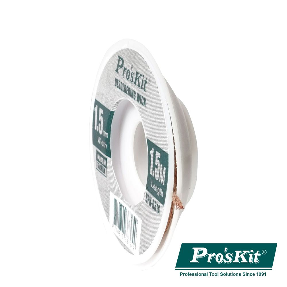 Malha Dessoldadora 1.5Mm 1.5M Proskit - NOVEDUC Equipamento Laboratório e Formação Profissional