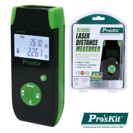 Medidor De Distâncias Digital 40M Proskit - NOVEDUC Equipamento Laboratório e Formação Profissional