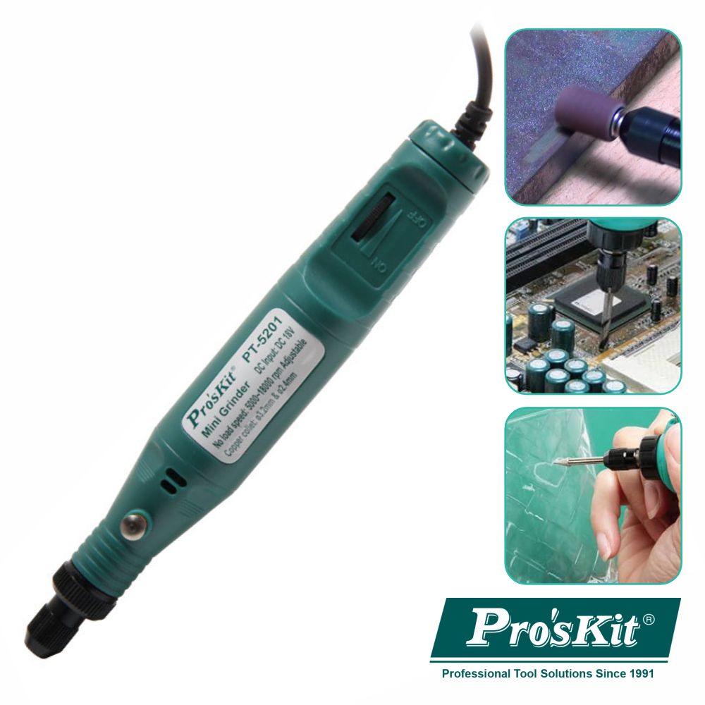 Mini Berbequim Eléctrico Proskit - NOVEDUC Equipamento Laboratório e Formação Profissional