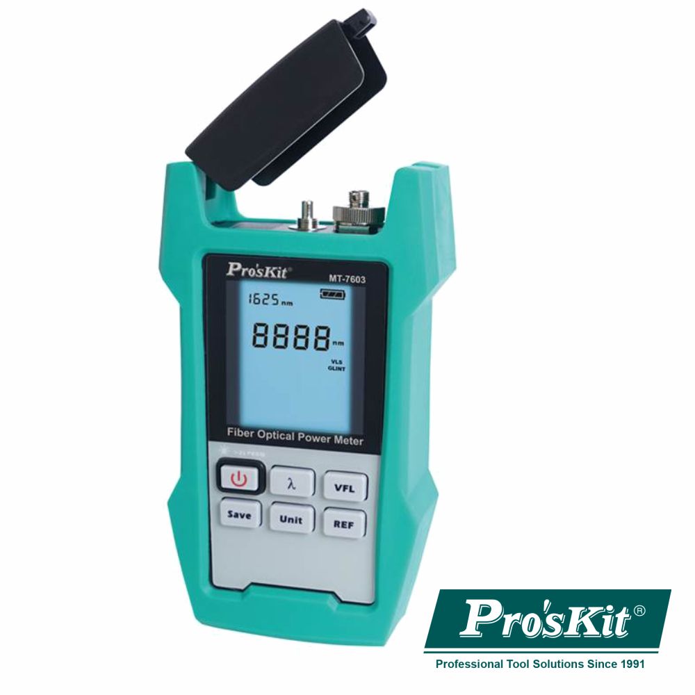 Multímetro C/ Medidor De Fibra Óptica Proskit - NOVEDUC Equipamento Laboratório e Formação Profissional