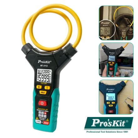 Multímetro Digital 3 5/6 Dígitos True Rms  Sonda Flexível - NOVEDUC Equipamento Laboratório e Formação Profissional