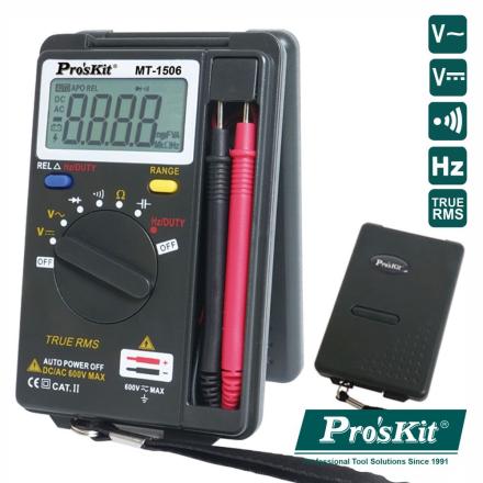 Multímetro Digital 3¾ Dígitos True Rms Proskit - NOVEDUC Equipamento Laboratório e Formação Profissional