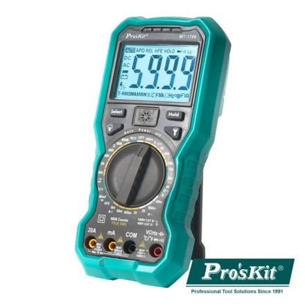 Multímetro Digital 3½ Dígitos True Rms Proskit - NOVEDUC Equipamento Laboratório e Formação Profissional