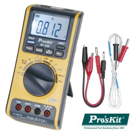 Multímetro Digital 5 Em 1 Autorange Proskit - NOVEDUC Equipamento Laboratório e Formação Profissional