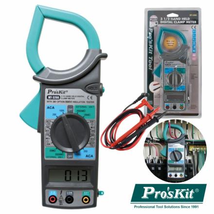 Pinça Amperimétrica Digital Ac 750V/1000V Proskit - NOVEDUC Equipamento Laboratório e Formação Profissional