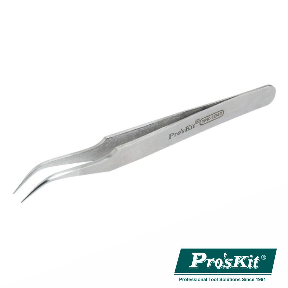 Pinça Pontas Curvas 120Mm Proskit - NOVEDUC Equipamento Laboratório e Formação Profissional