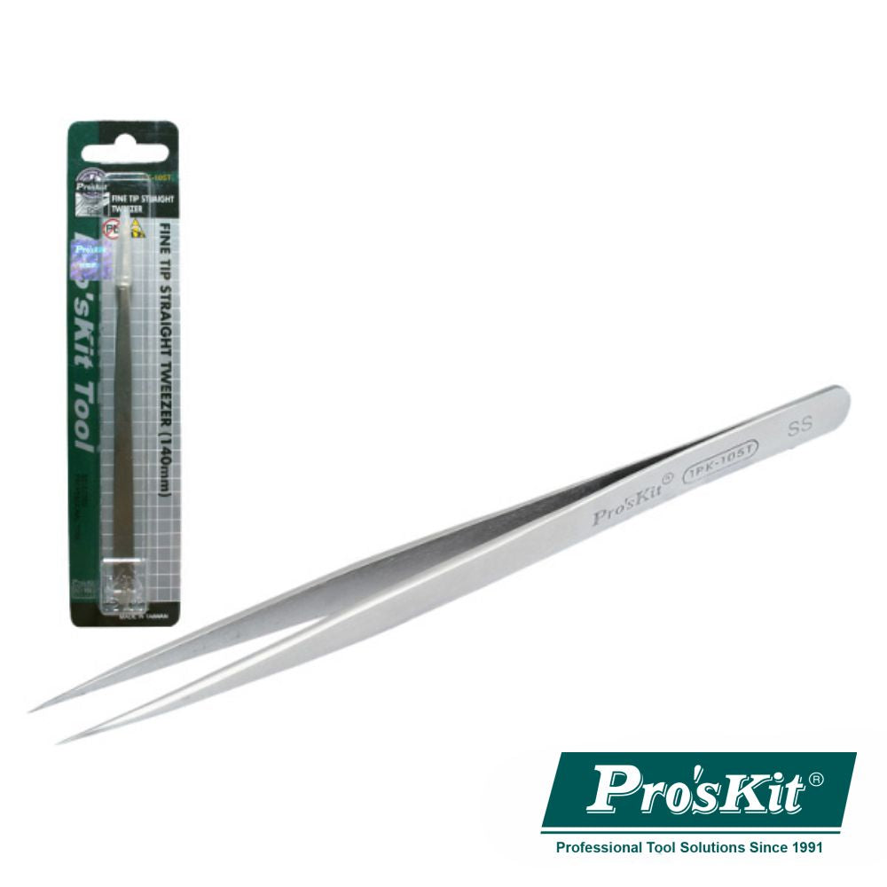 Pinça Pontas Estreitas 140Mm Proskit - NOVEDUC Equipamento Laboratório e Formação Profissional