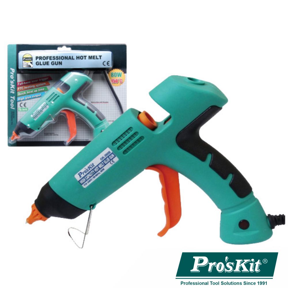 Pistola De Cola Quente 100W Proskit - NOVEDUC Equipamento Laboratório e Formação Profissional