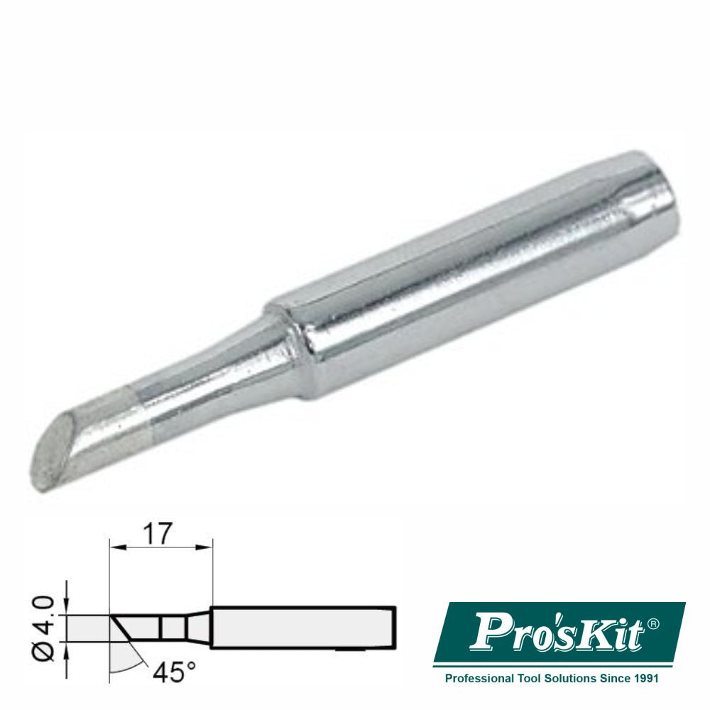 Ponta P/ Ferro Soldar 4Mm Proskit - NOVEDUC Equipamento Laboratório e Formação Profissional