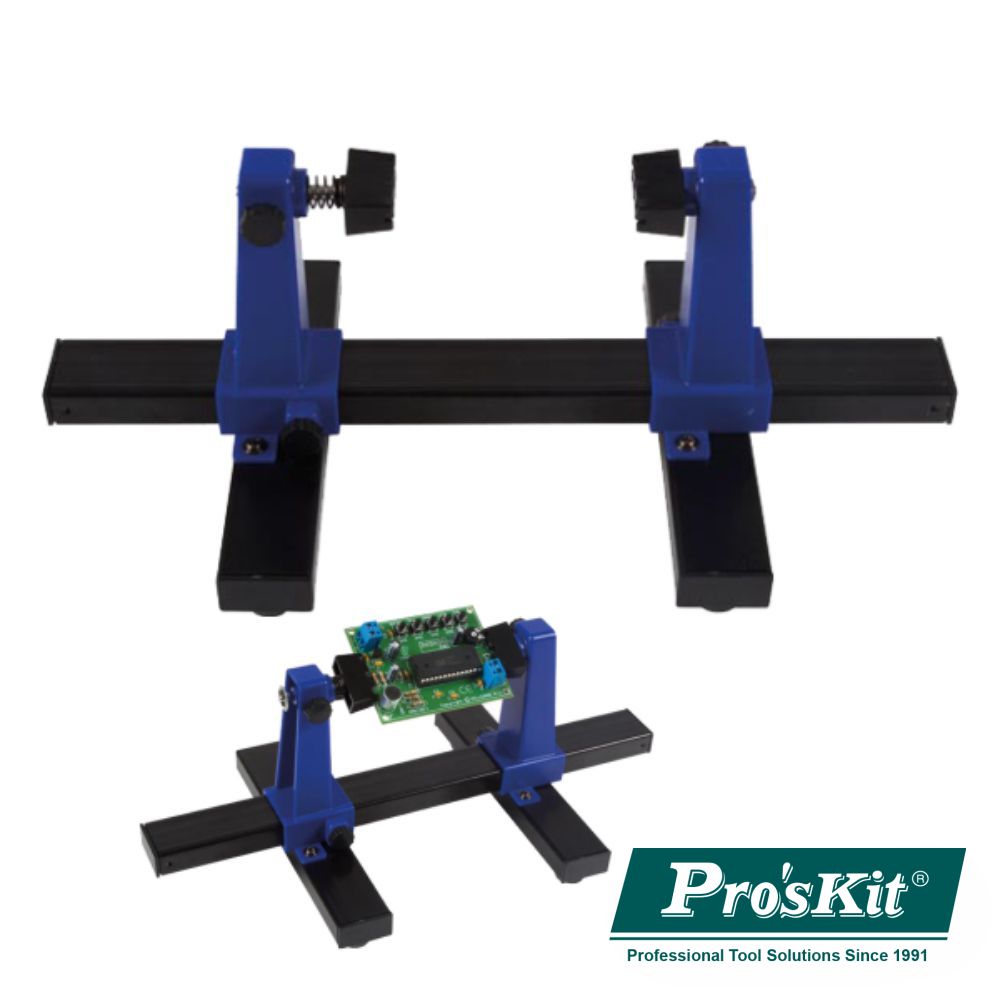 Suporte P/ Placa De Circuito Impresso Proskit - NOVEDUC Equipamento Laboratório e Formação Profissional