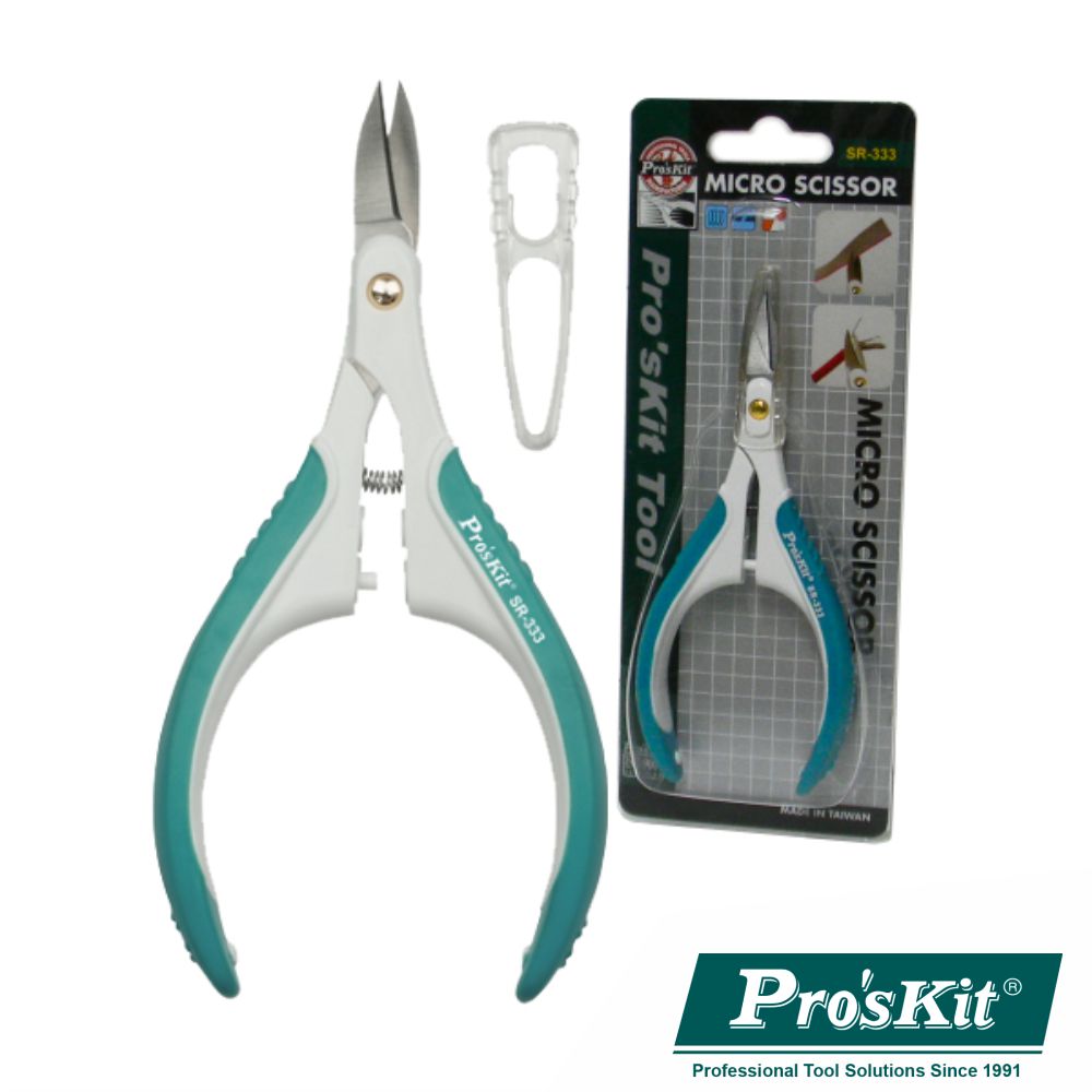 Tesoura Multifunções Micro 120Mm Proskit - NOVEDUC Equipamento Laboratório e Formação Profissional