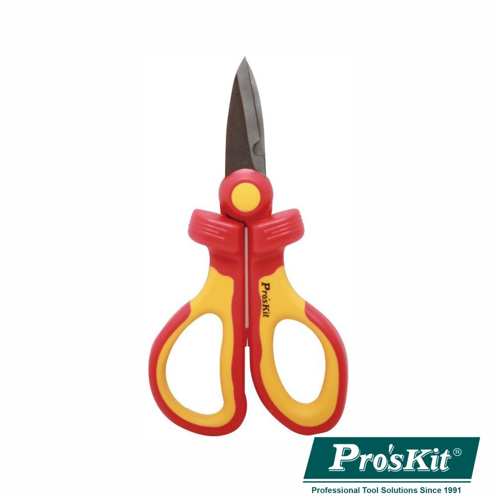 Tesoura Multifunções P/ Usos Eléctricos Vde 160Mm Proskit - NOVEDUC Equipamento Laboratório e Formação Profissional