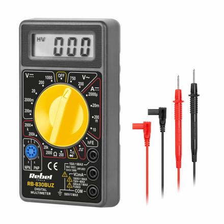 Multímetro Digital 3½ Dígitos - NOVEDUC Equipamento Laboratório e Formação Profissional