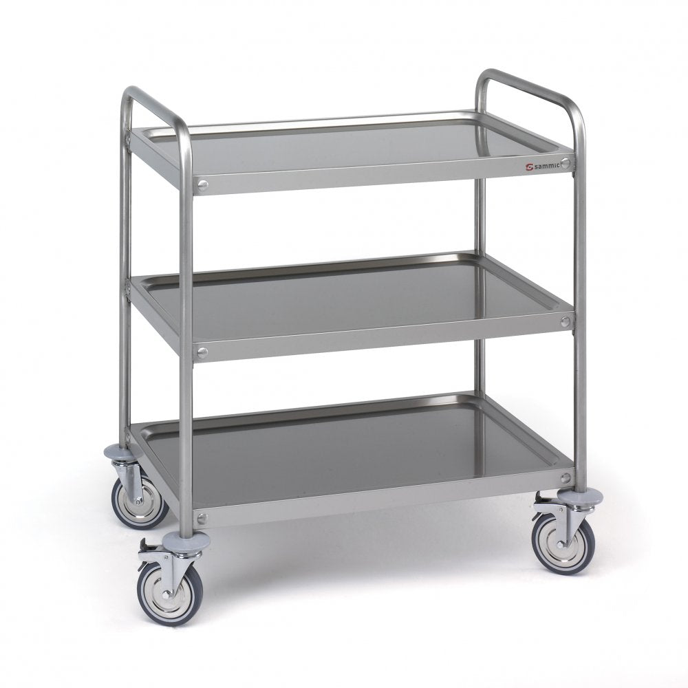 Carro de Serviço - 3 Prateleiras - NOVEDUC Equipamento Laboratório e Formação Profissional0655860308