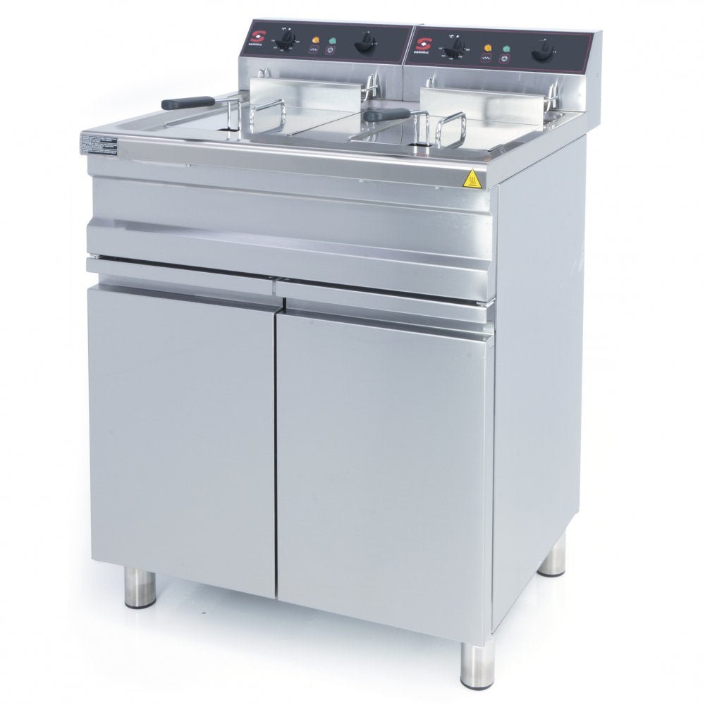 Fritadeira Industrial FE - 15+15 - NOVEDUC Equipamento Laboratório e Formação Profissional0655130135