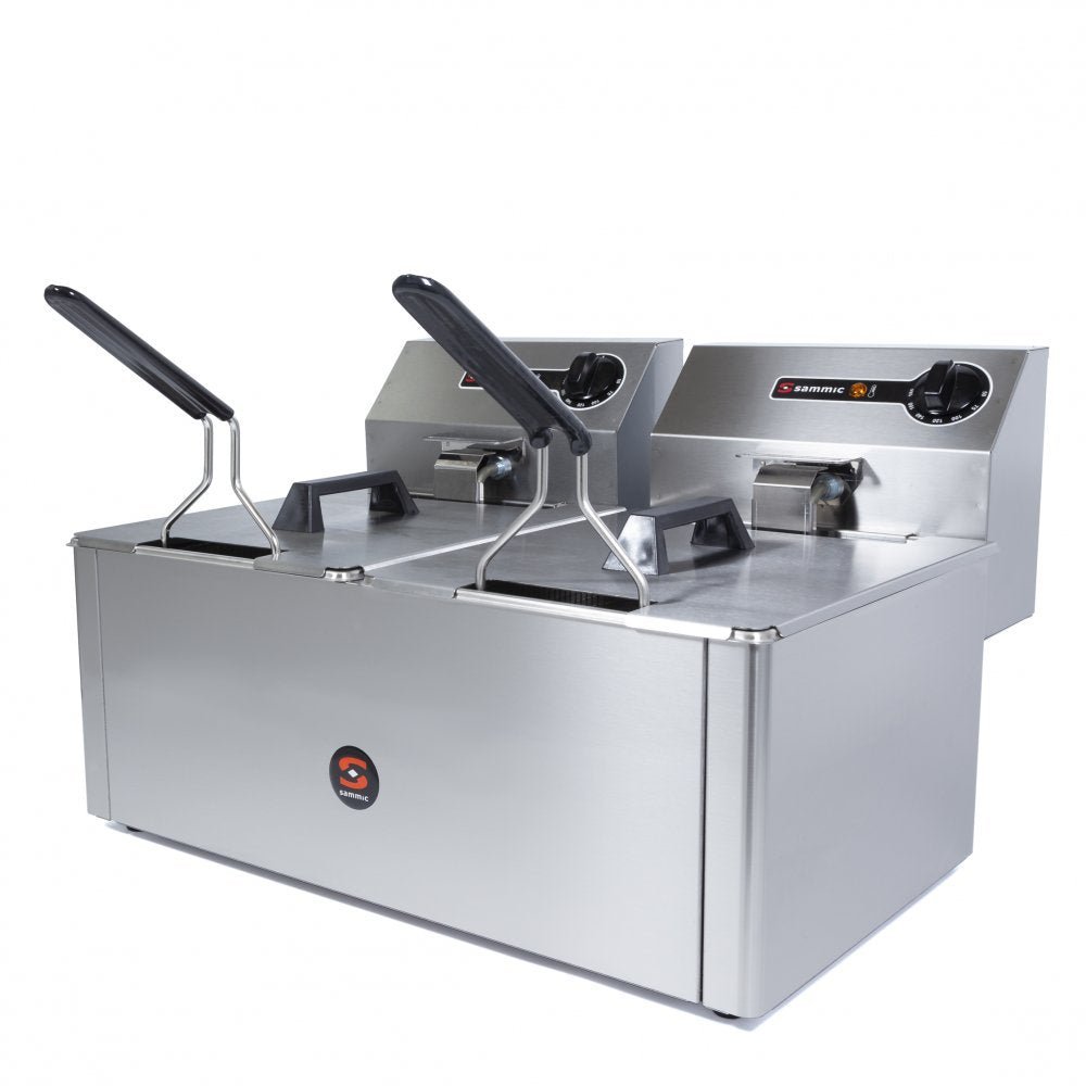 Fritadeira Industrial PF - 6+6 - NOVEDUC Equipamento Laboratório e Formação Profissional0655130137